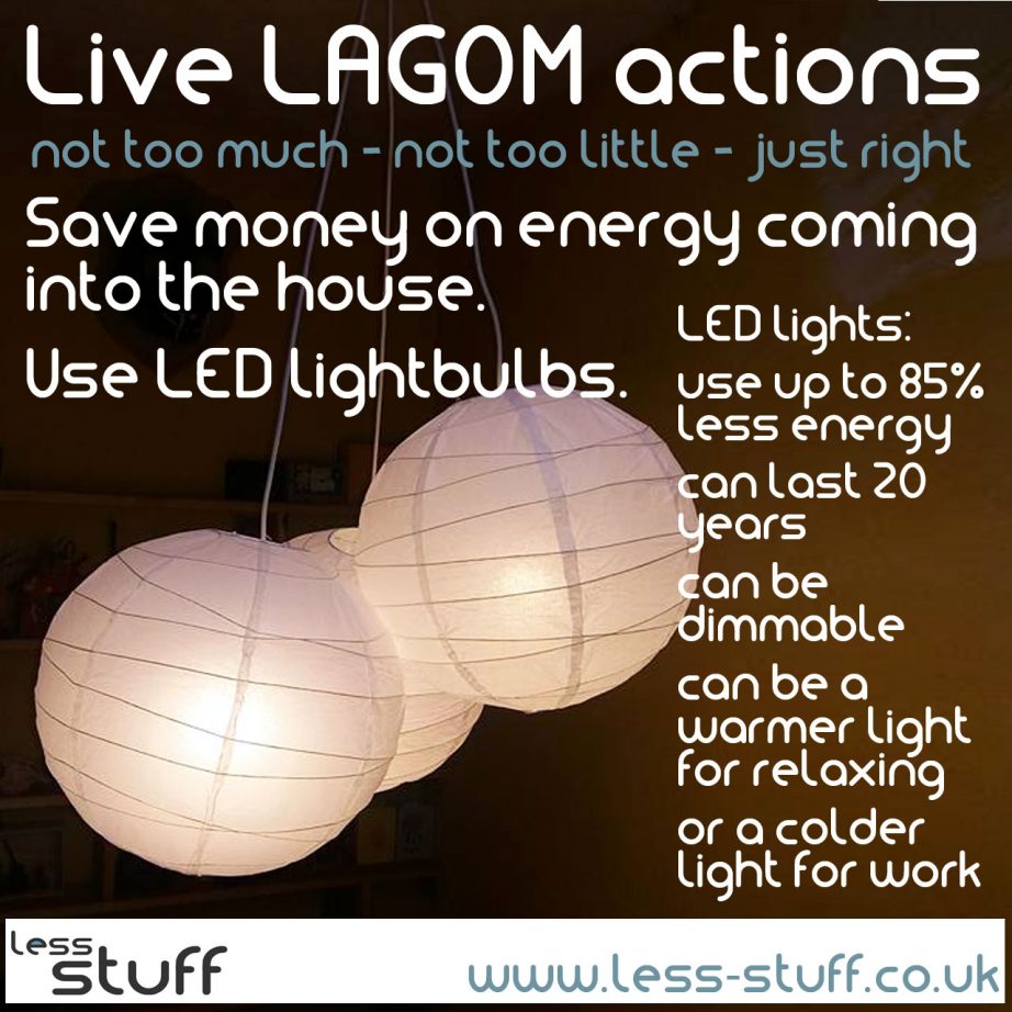 live lagom led lightbulbs save money