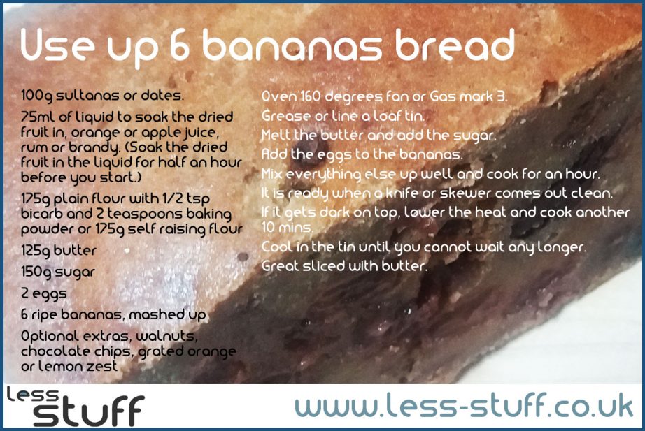 banana bread recipe