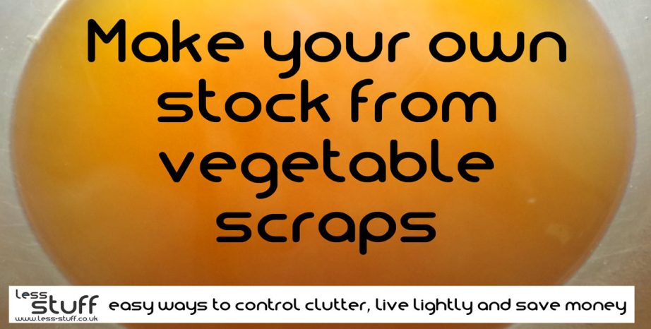 make veg stock from scraps