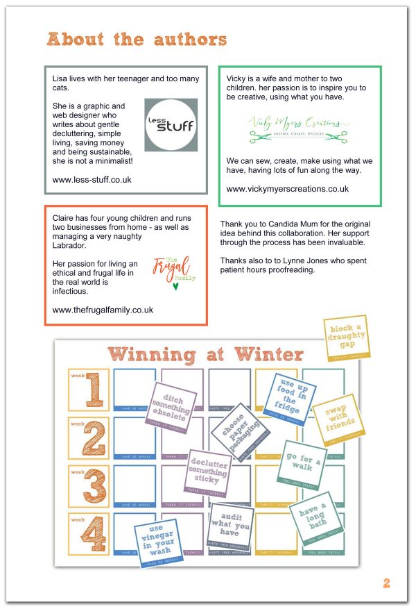 Winning at Winter Workbook Printable PDF