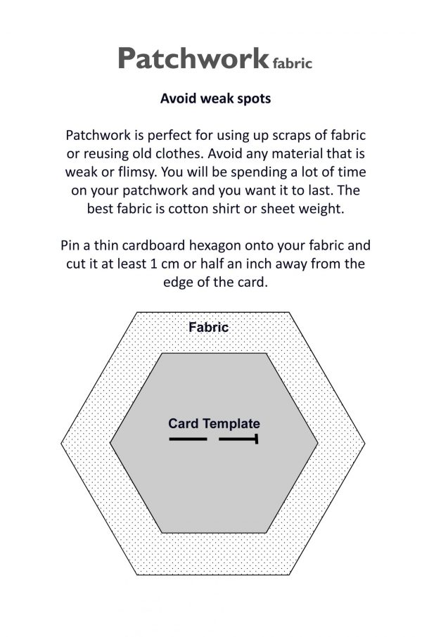 Traditional Scrapbusting Honeycomb Patchwork Planner. Paperback