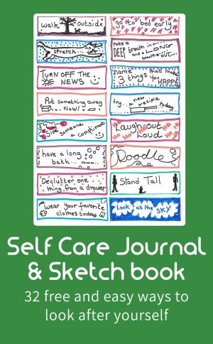 Self Care Journal & Sketch Book