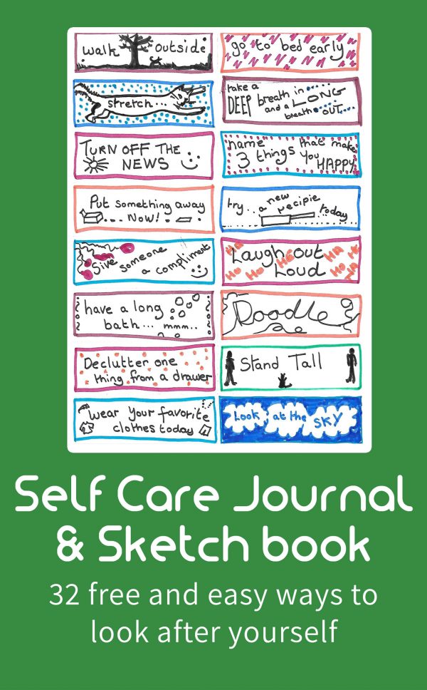 Self Care Journal & Sketch Book