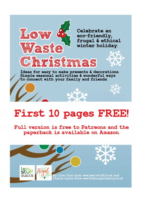 Low Waste Christmas Printable Free Excerpt