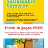 Sustainable Summer Worksheet Pack Free Excerpt