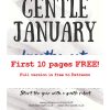 Gentle January Workbook Free Excerpt