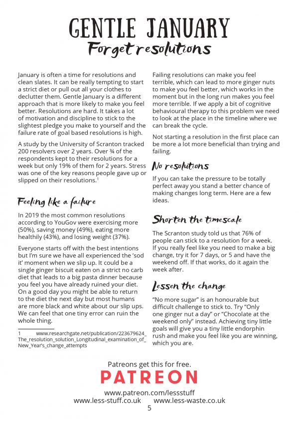 Gentle January Workbook Free Excerpt - Image 5
